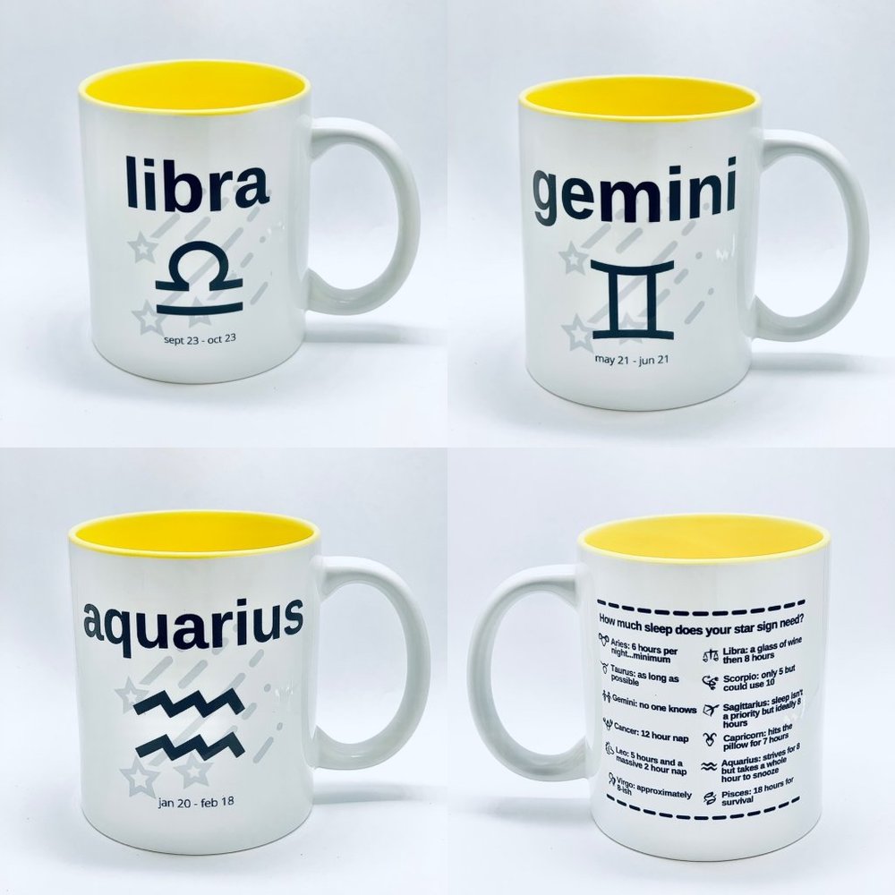 coffee mug best coffee mug birthday mug cup funny coffee Libra Gemini Aquarius
